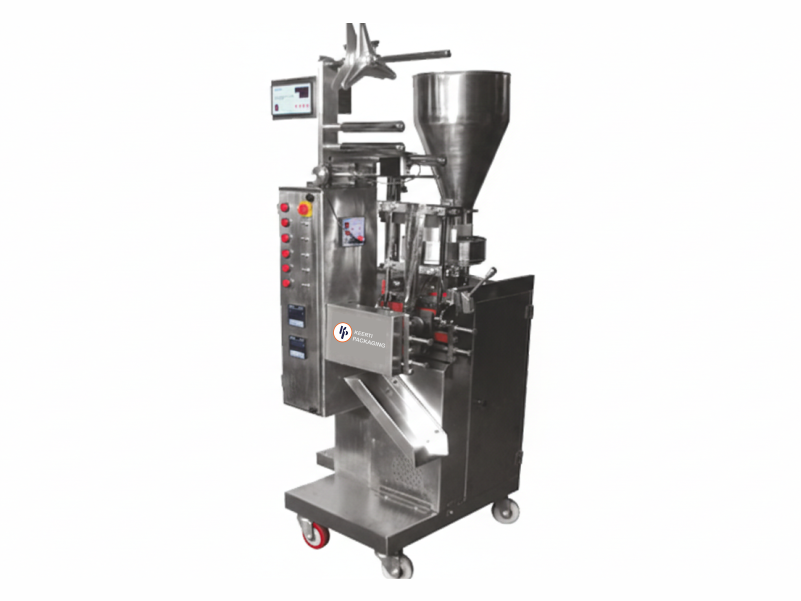 Automatic Pouch Packaging Machine With Cup Filler