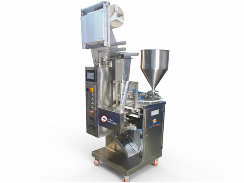 Fully Automatic Paste Packaging Machine With Paste Filler